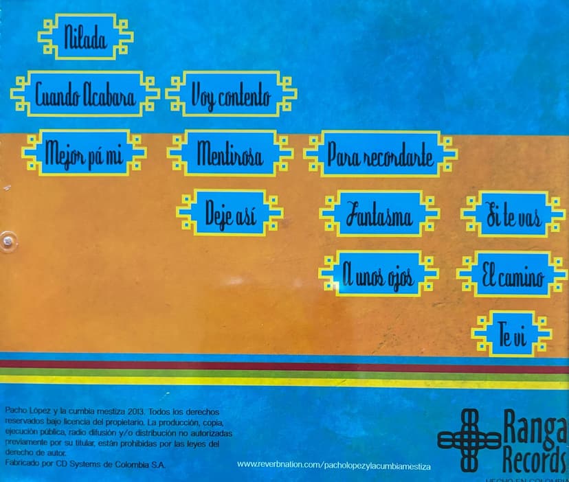 República Independiente de la Alegría - Back